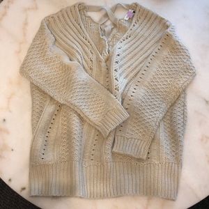 Slouchy, spring pullover sweater